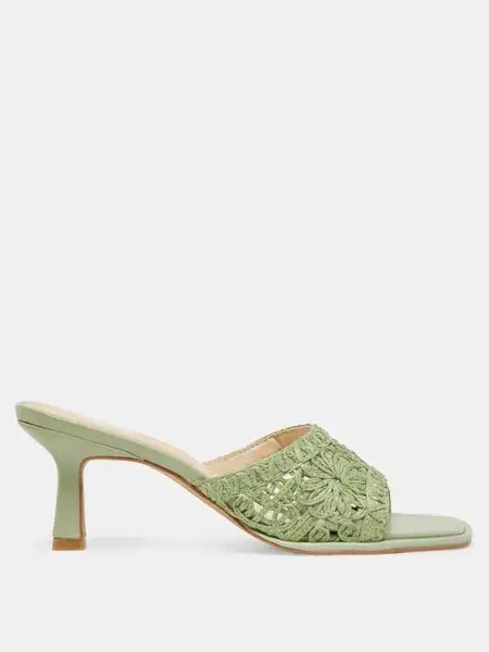 Sage Macrame Maylah Heels